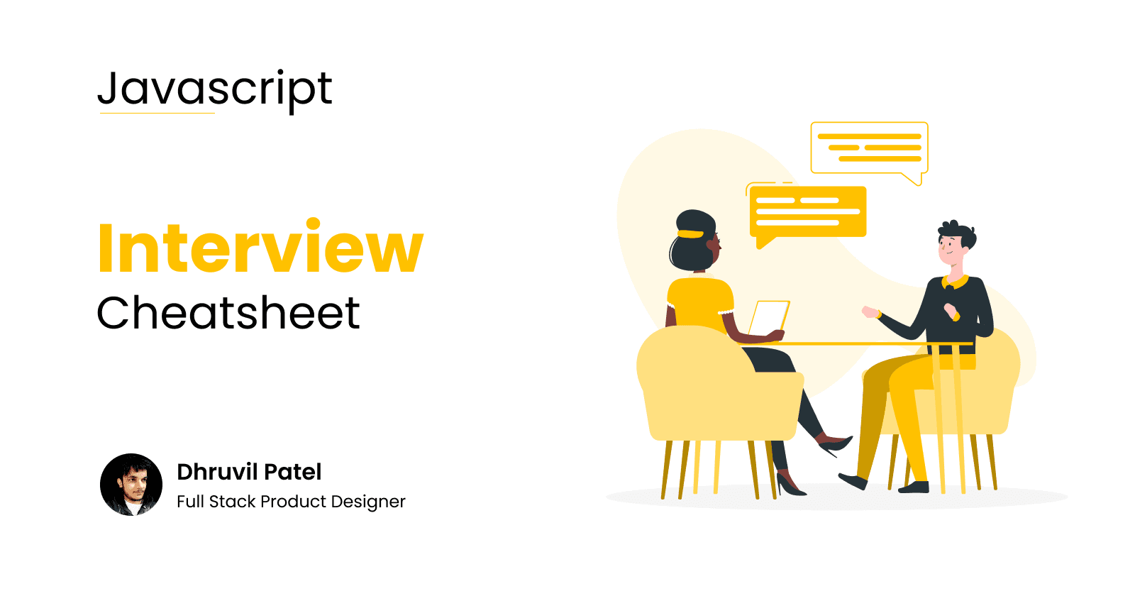 Javascript Interview Cheatsheet